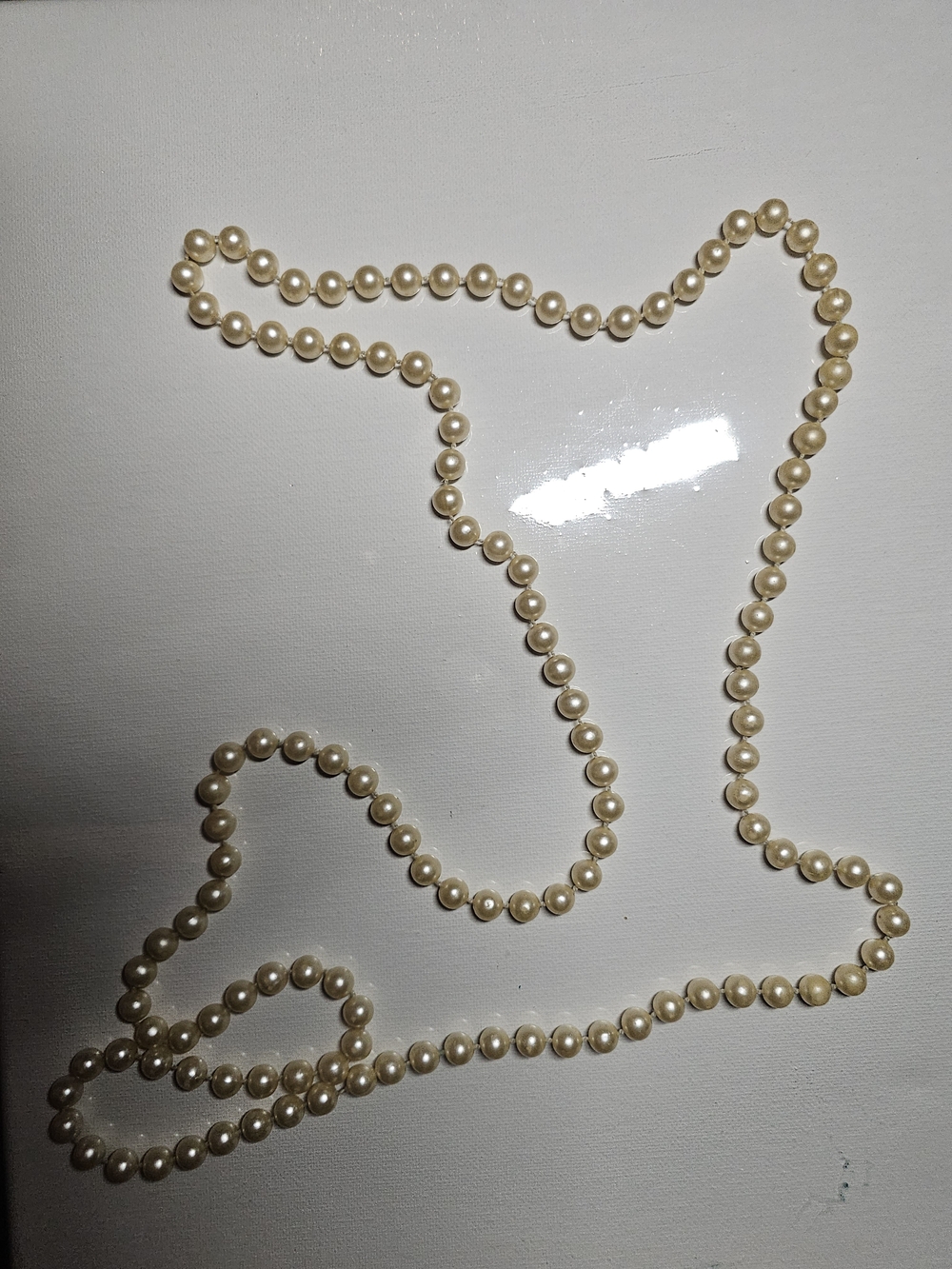 Classic Cream Pearl Necklace - Unbranded